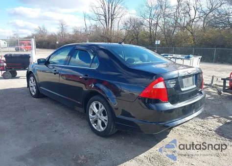 2012 Ford Fusion Sel из США, поврежденный, VIN 3FAHP0JA7CR105456